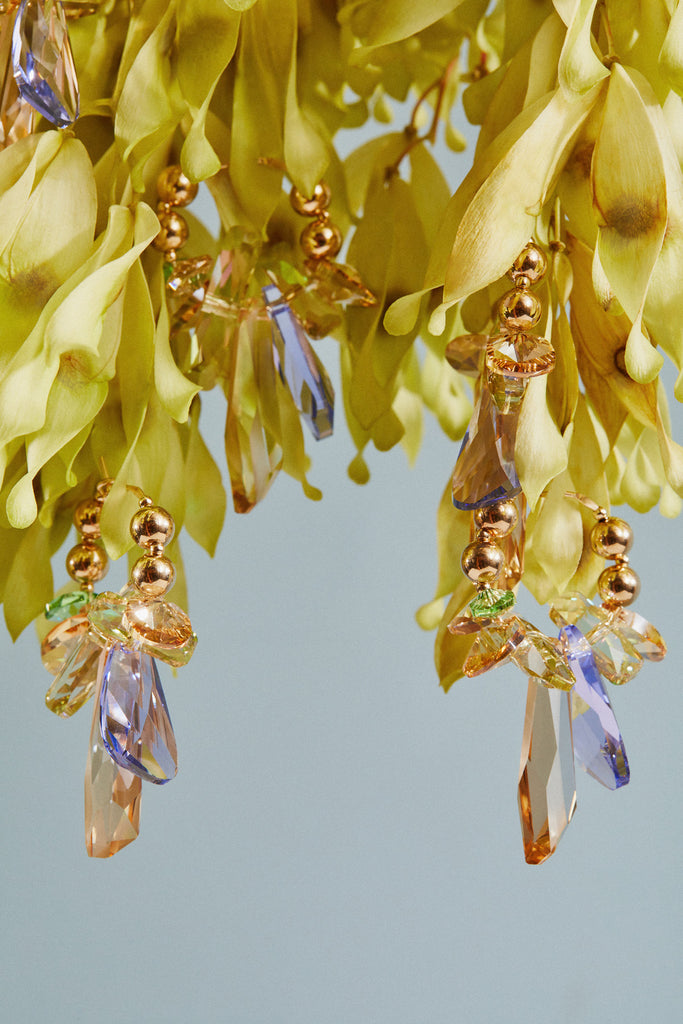 Iris No.2 Earrings by Abacus Row Handmade Jewelry