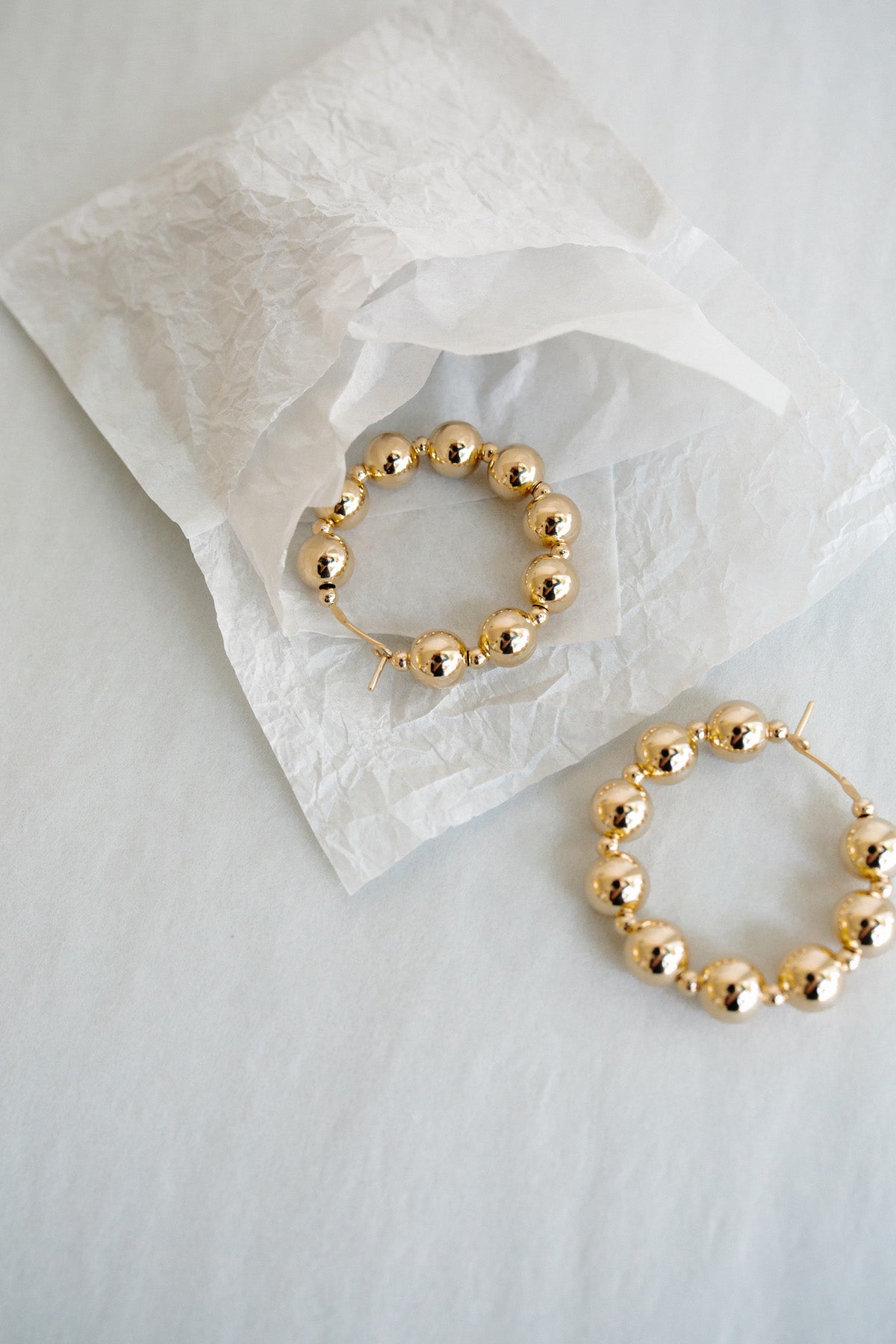 Jiu Jiu Hoop Earrings in the Yuan Yuan Collection by Abacus Row