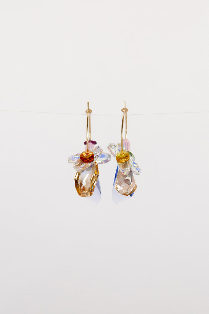 Lilac Earrings by Abacus Row Handmade Jewelry