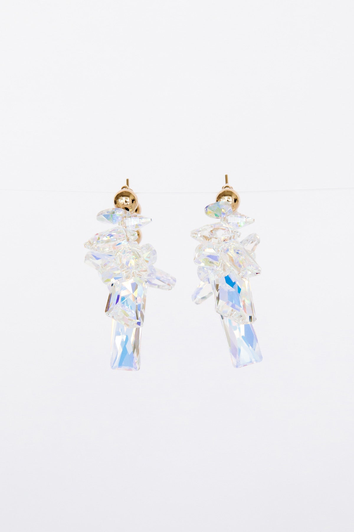 Lotus Earrings by Abacus Row Handmade Jewelry