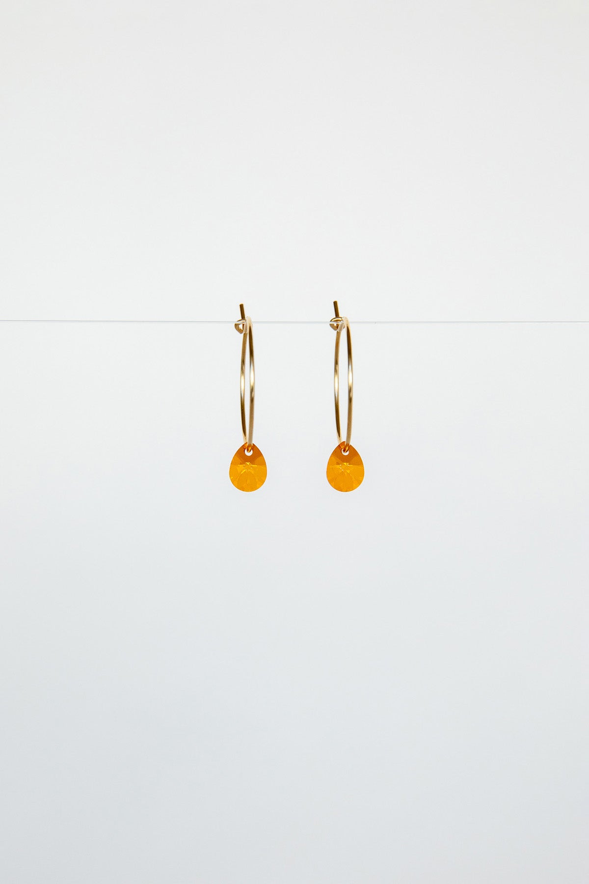 Poppy Small Petal Earrings by Abacus Row Handmade Jewelry