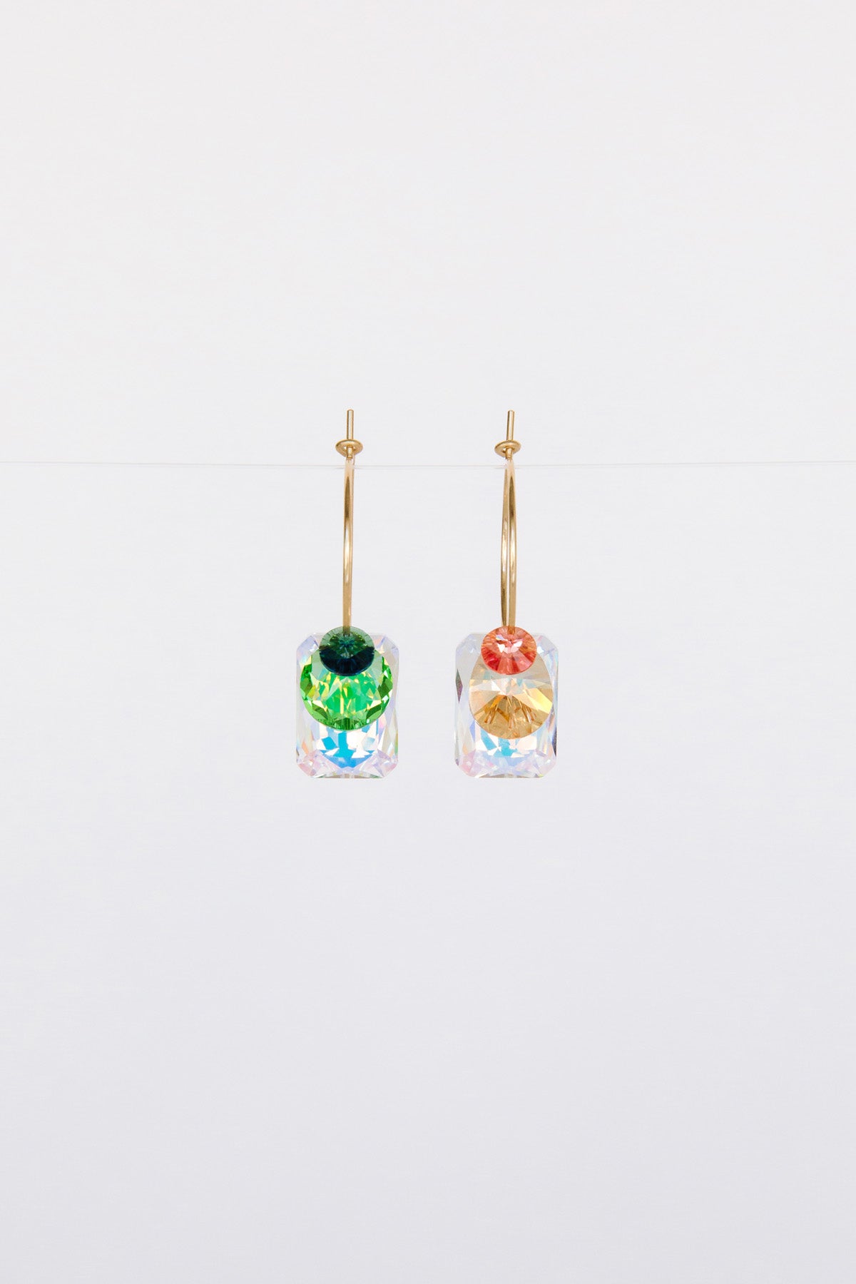 Sweet Pea No. 4 Earrings by Abacus Row Handmade Jewelry