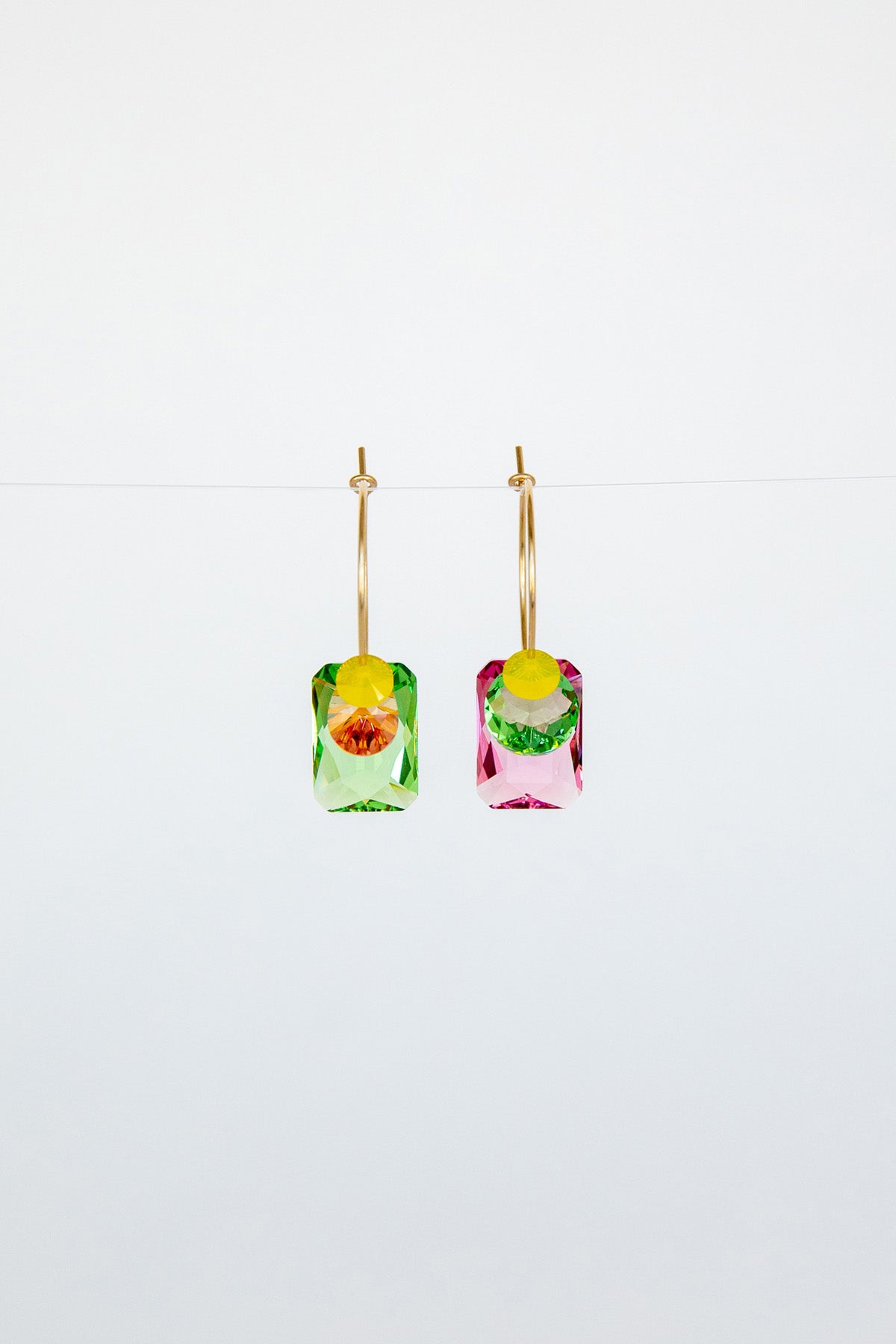 Sweet Pea Earrings No. 5 by Abacus Row Handmade Jewelry