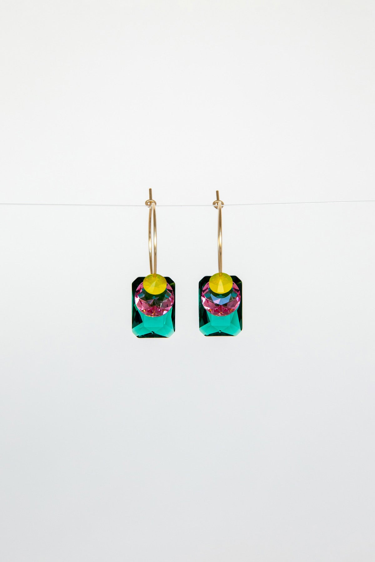Sweet Pea Earrings No. 6 by Abacus Row Handmade Jewelry
