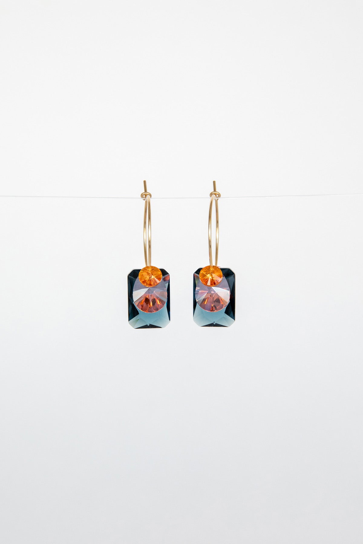 Sweet Pea Earrings No. 7 by Abacus Row Handmade Jewelry