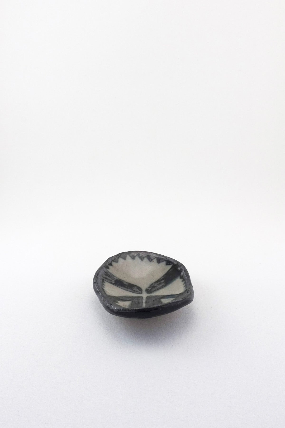 Extra Small Painted Floral Dish by Ariel Clute