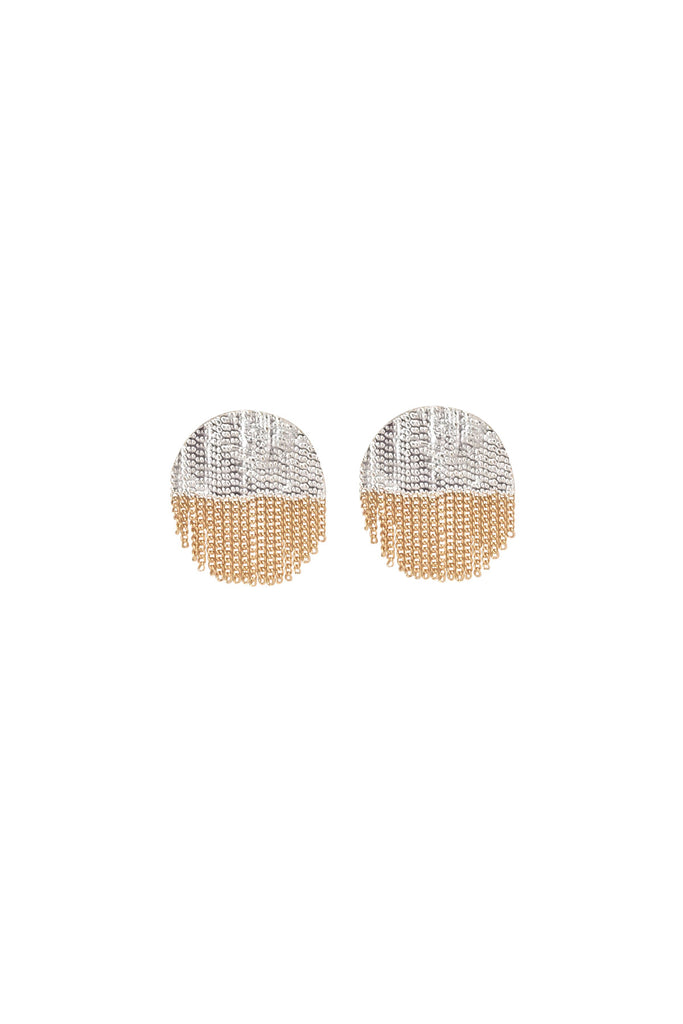 Half Circle Stud Earrings by Hannah Keefe