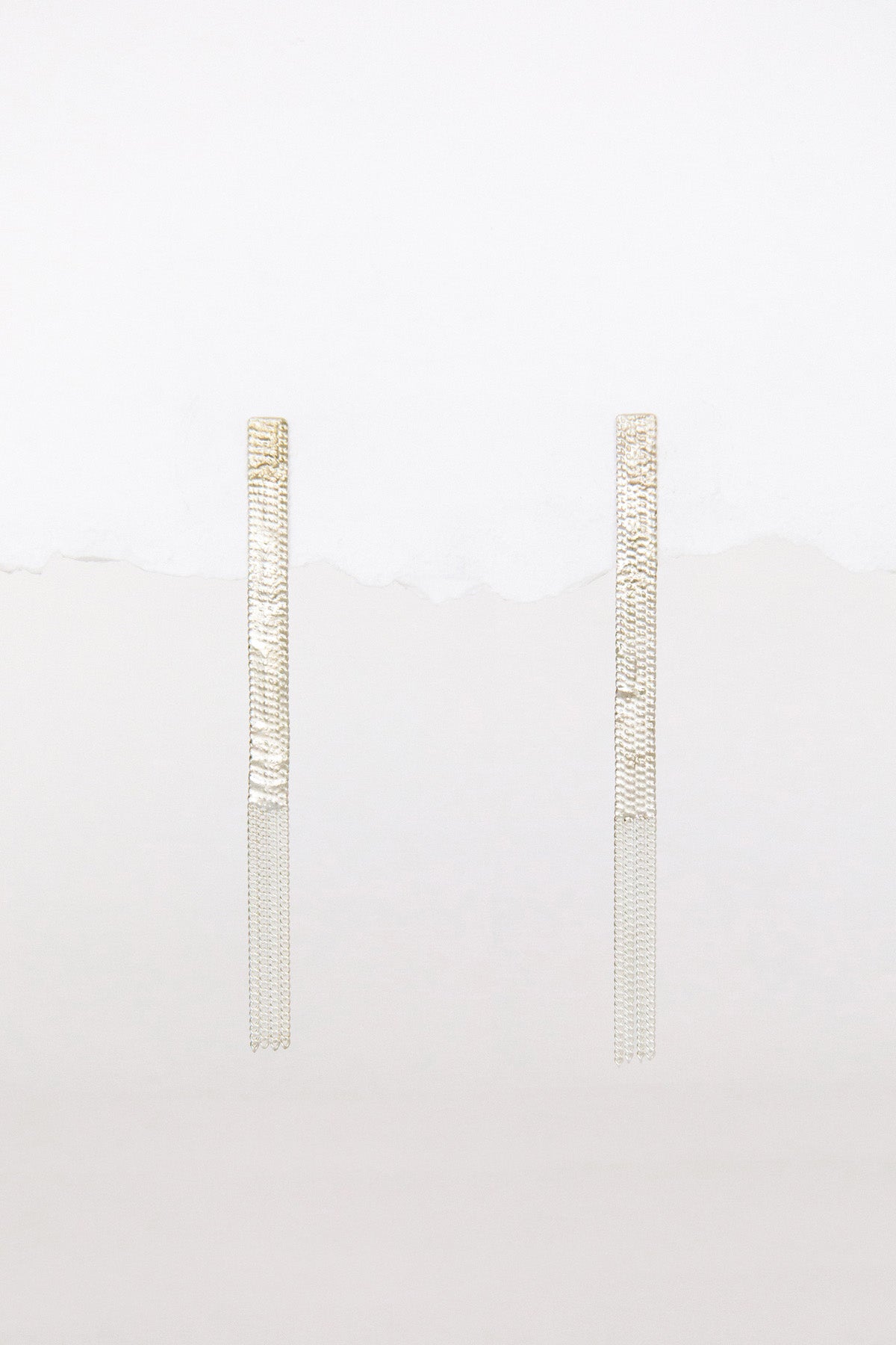 Silver Post Earrings by Hannah Keefe