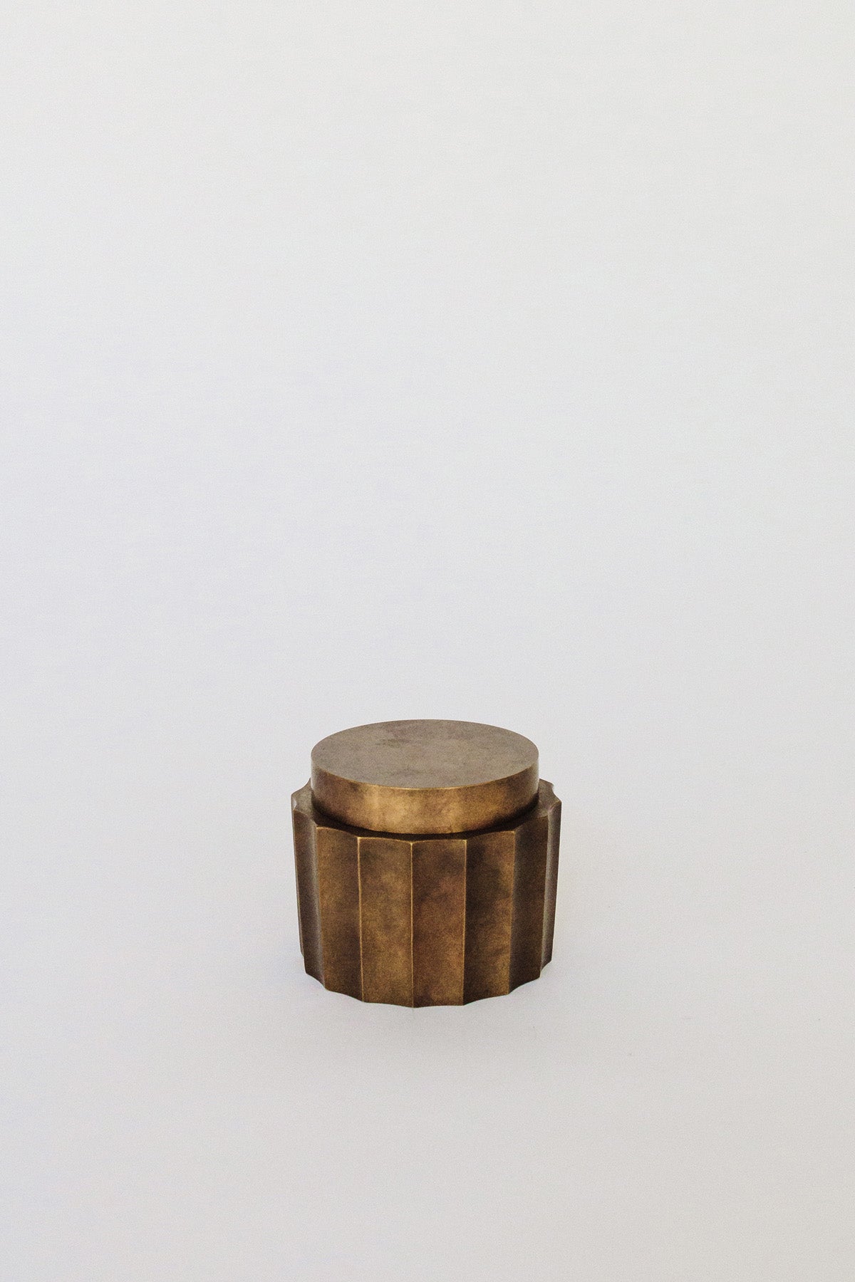 Small Pot Golden Brown - hexadecagon by Nousaku at Abacus Row