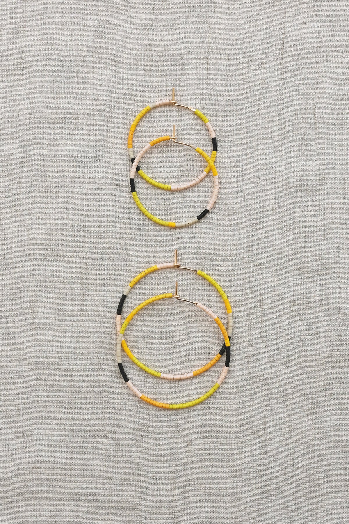 WS - A Yellow Sun Earrings - Small