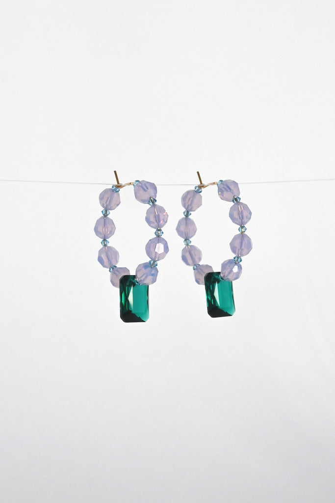 Limited Edition Grace Dew Drop Earrings at Abacus Row Handmade Jewelry
