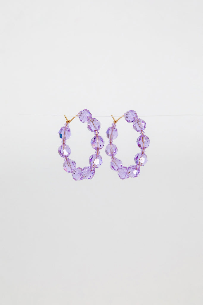 Limited Edition Hyacinth Earrings at Abacus Row Handmade Jewelry