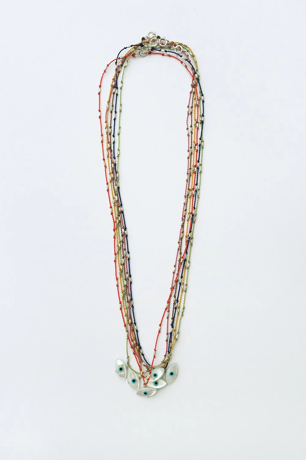 Evil Eye Necklaces by See Real Flowers at Abacus Row Jewelry