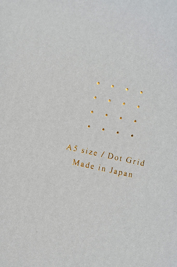 Midori Dot Grid A5 Gray