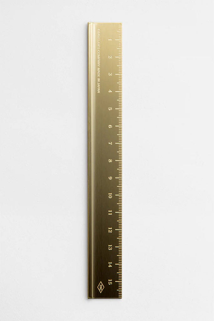 Brass CM Ruler