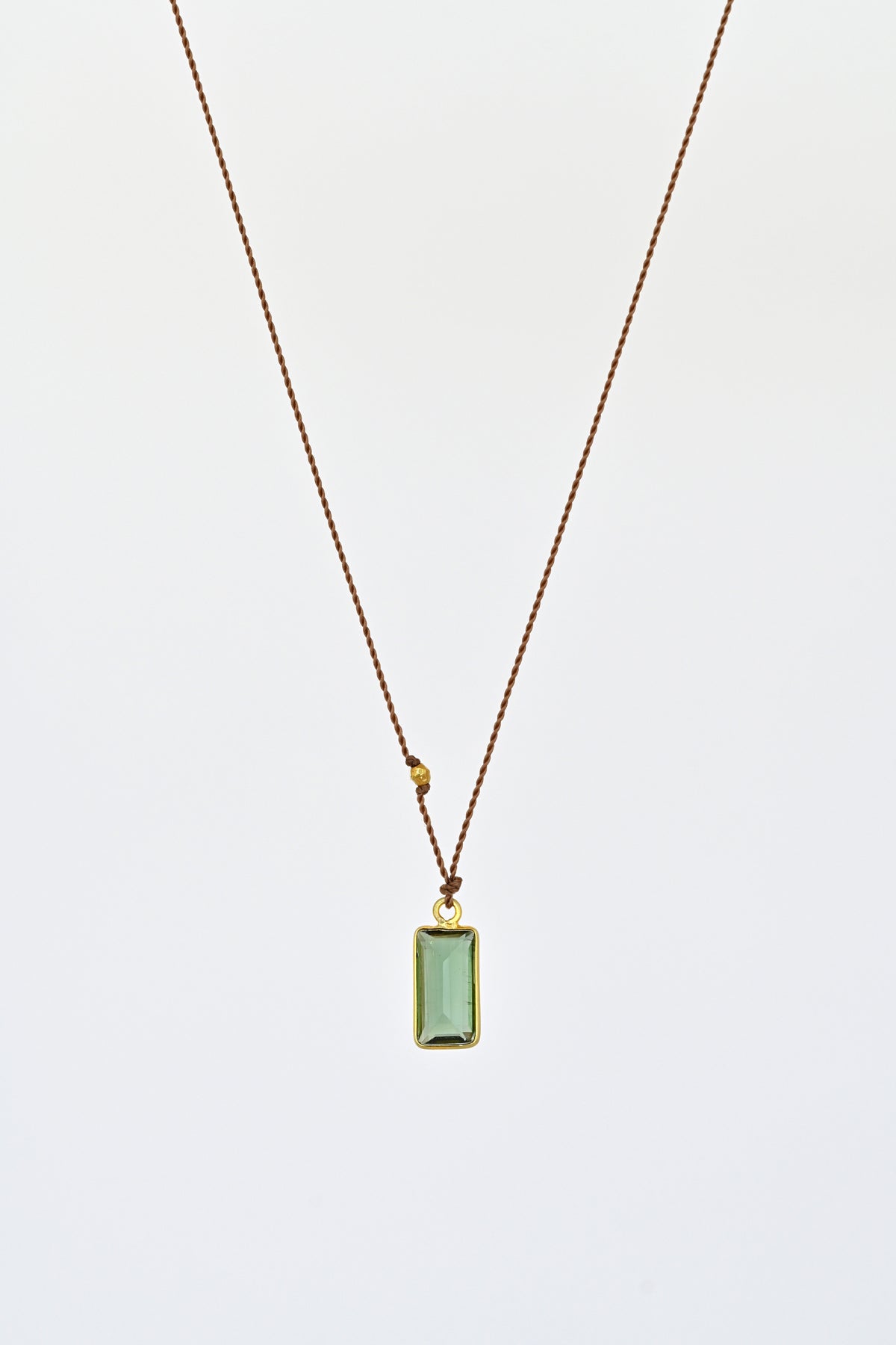 Tourmaline Necklace by Margaret Solow at Abacus Row Handmade Jewelry
