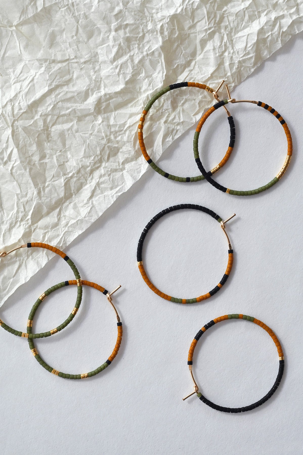 Alluvial Earrings in Knoll by Abacus Row Handmade Jewelry