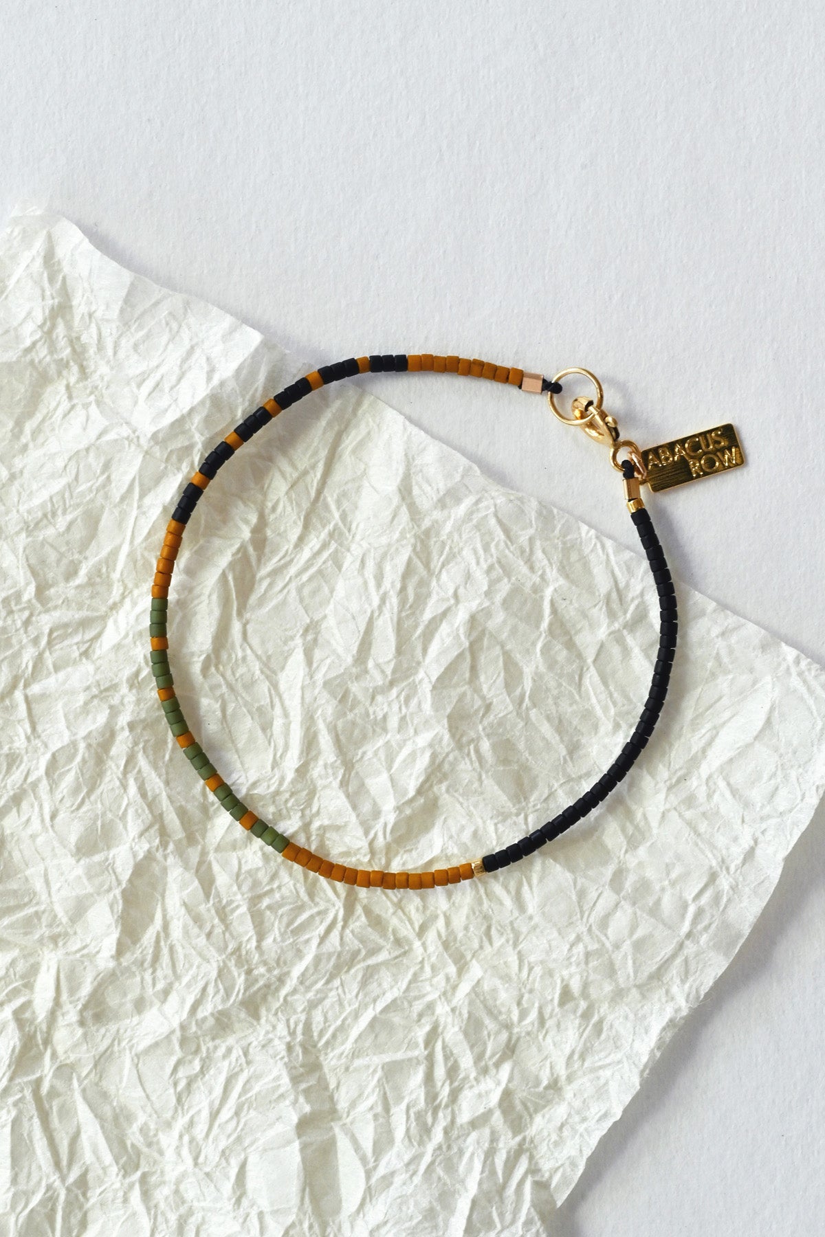 Awatere Bracelet Styled in Knoll by Abacus Row Handmade Jewelry