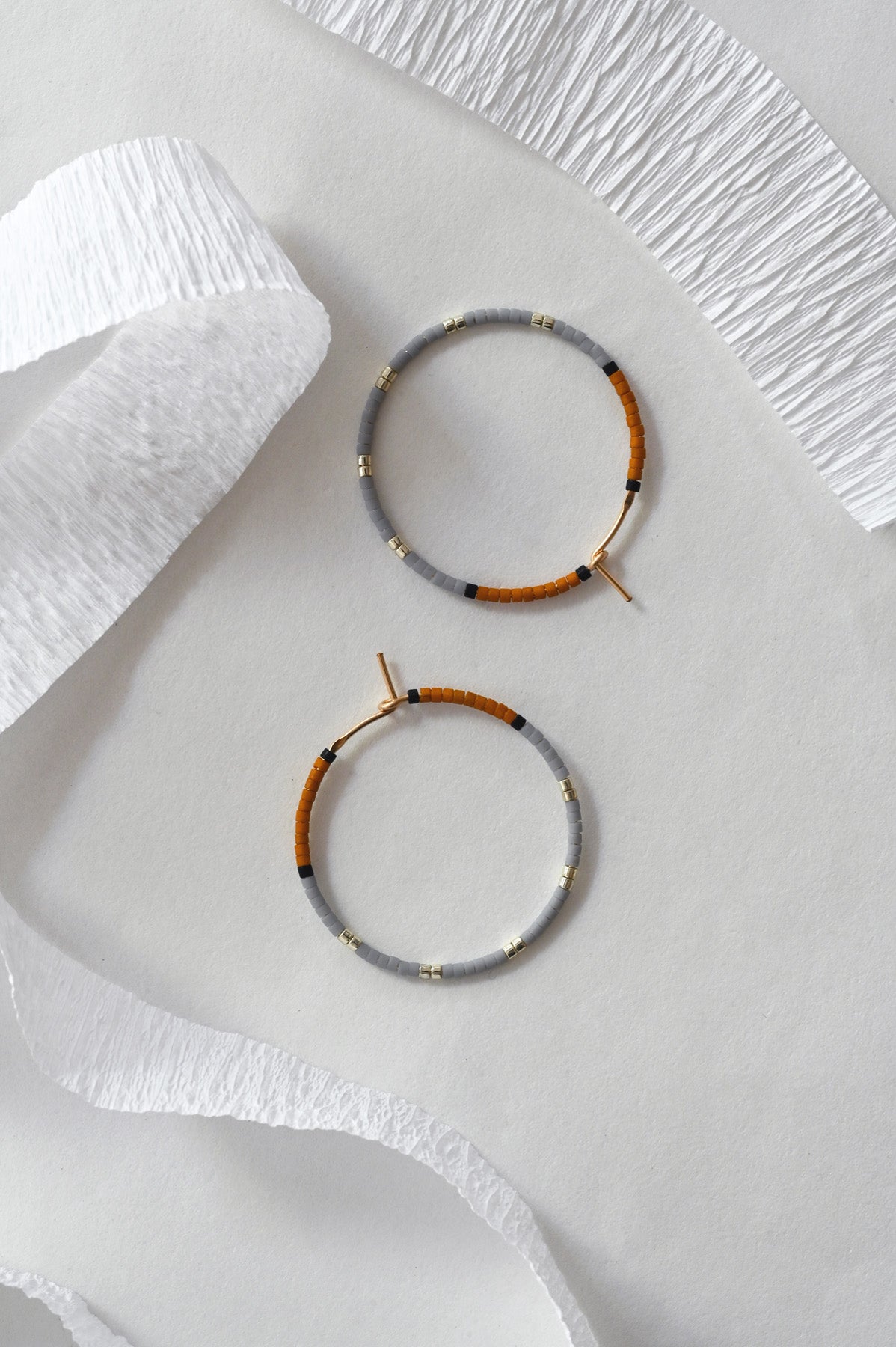 Cerro Earrings Styled in Coast by Abacus Row Handmade Jewelry