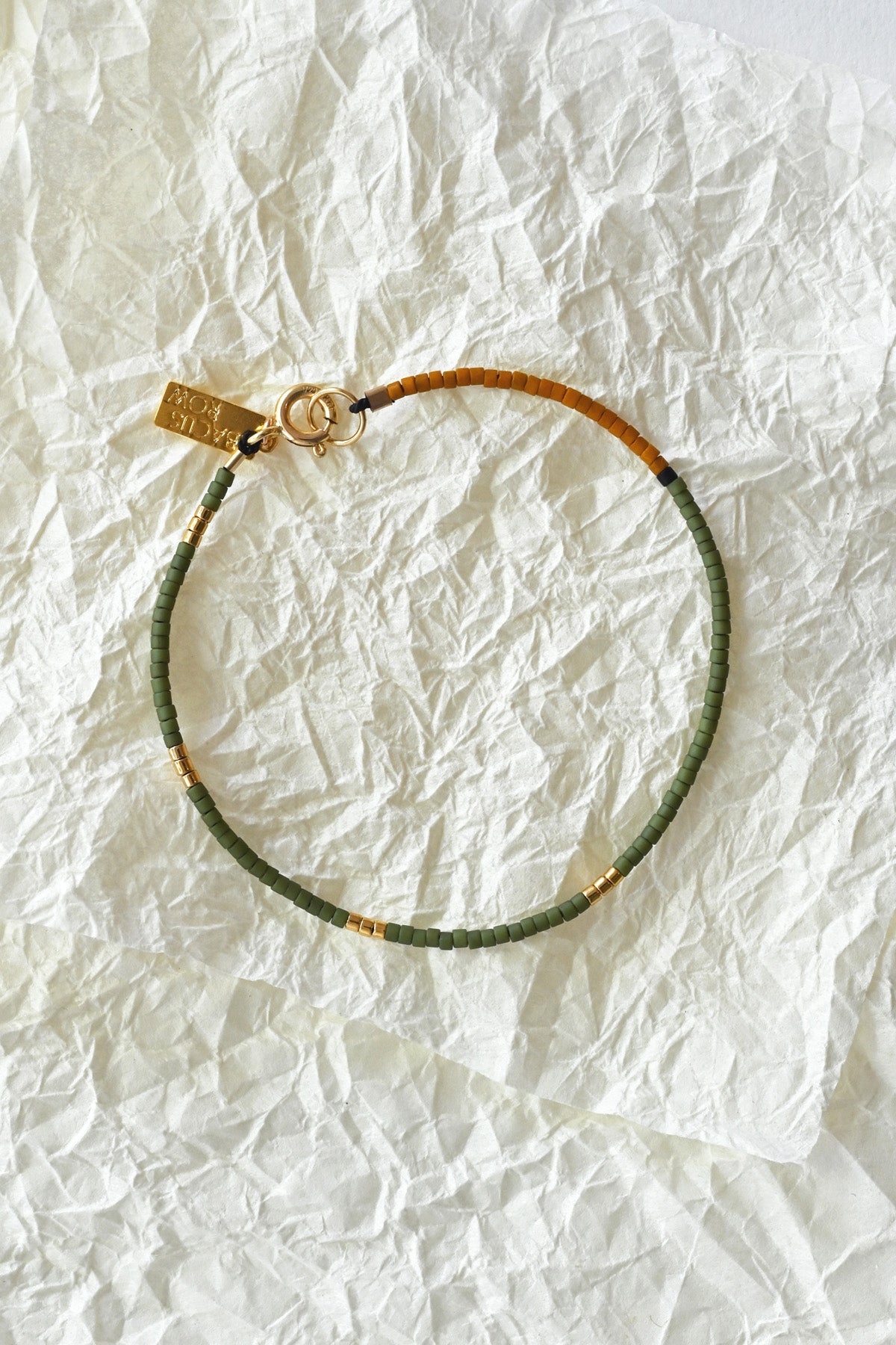 Denali Bracelet Styled in Knoll by Abacus Row Handmade Jewelry