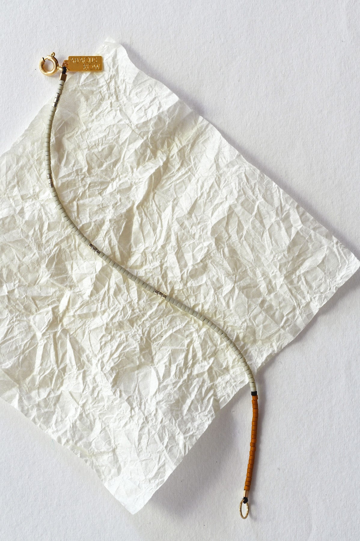 Denali Bracelet Styled in Tundra by Abacus Row Handmade Jewelry