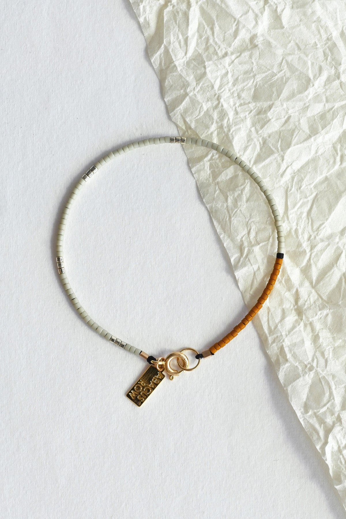 Denali Bracelet Styled in Tundra by Abacus Row Handmade Jewelry