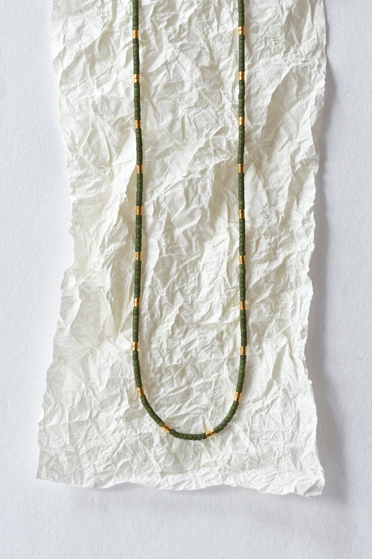 Denali Necklace Styled in Knoll by Abacus Row Handmade Jewelry