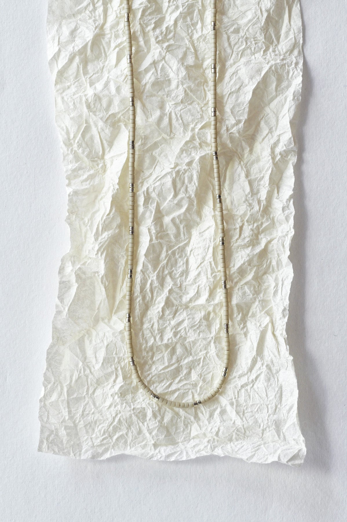 Denali Necklace Styled in Tundra by Abacus Row Handmade Jewelry