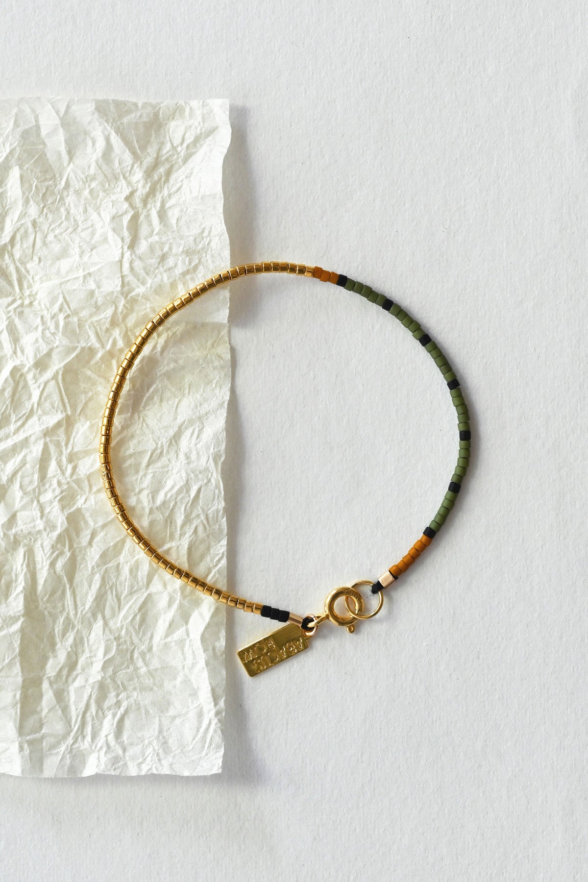 Nootka Bracelet Styled in Knoll by Abacus Row Handmade Jewelry