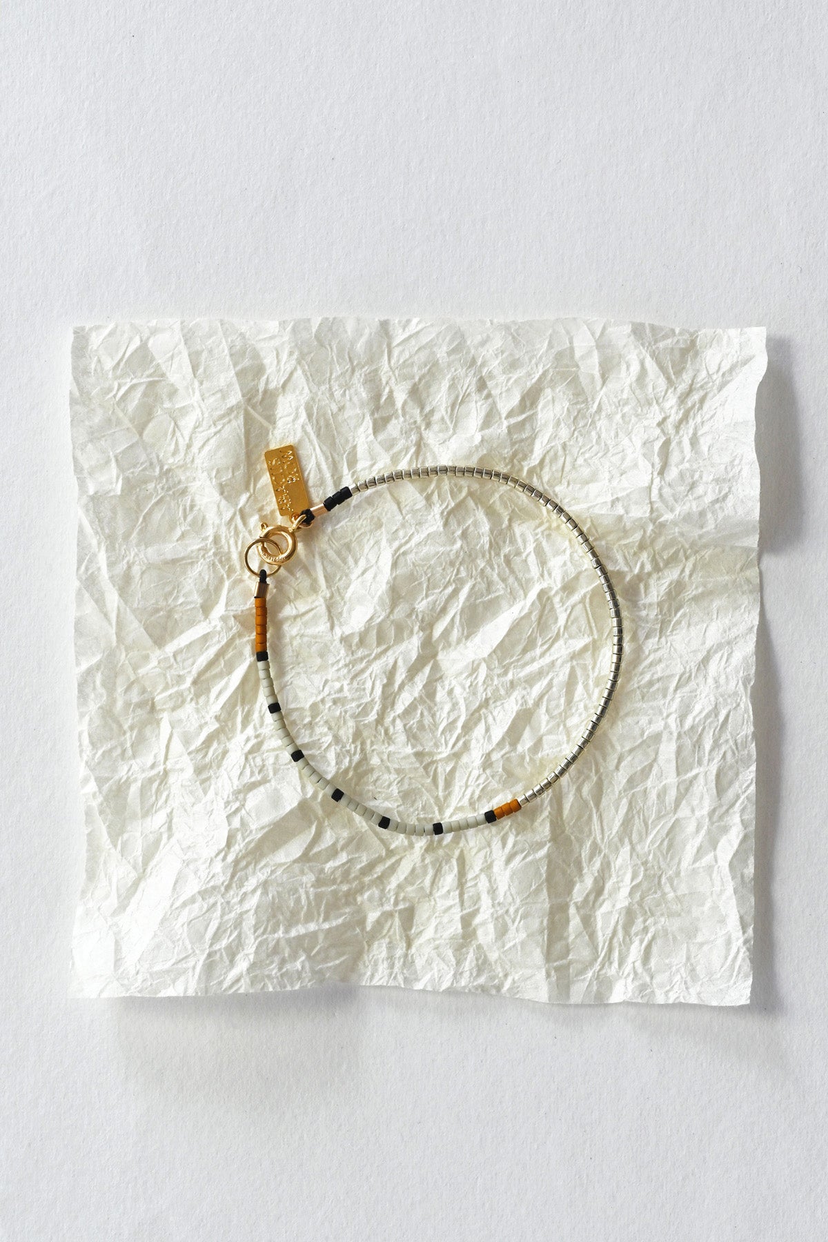 Nootka Bracelet Styled in Tundra by Abacus Row Handmade Jewelry