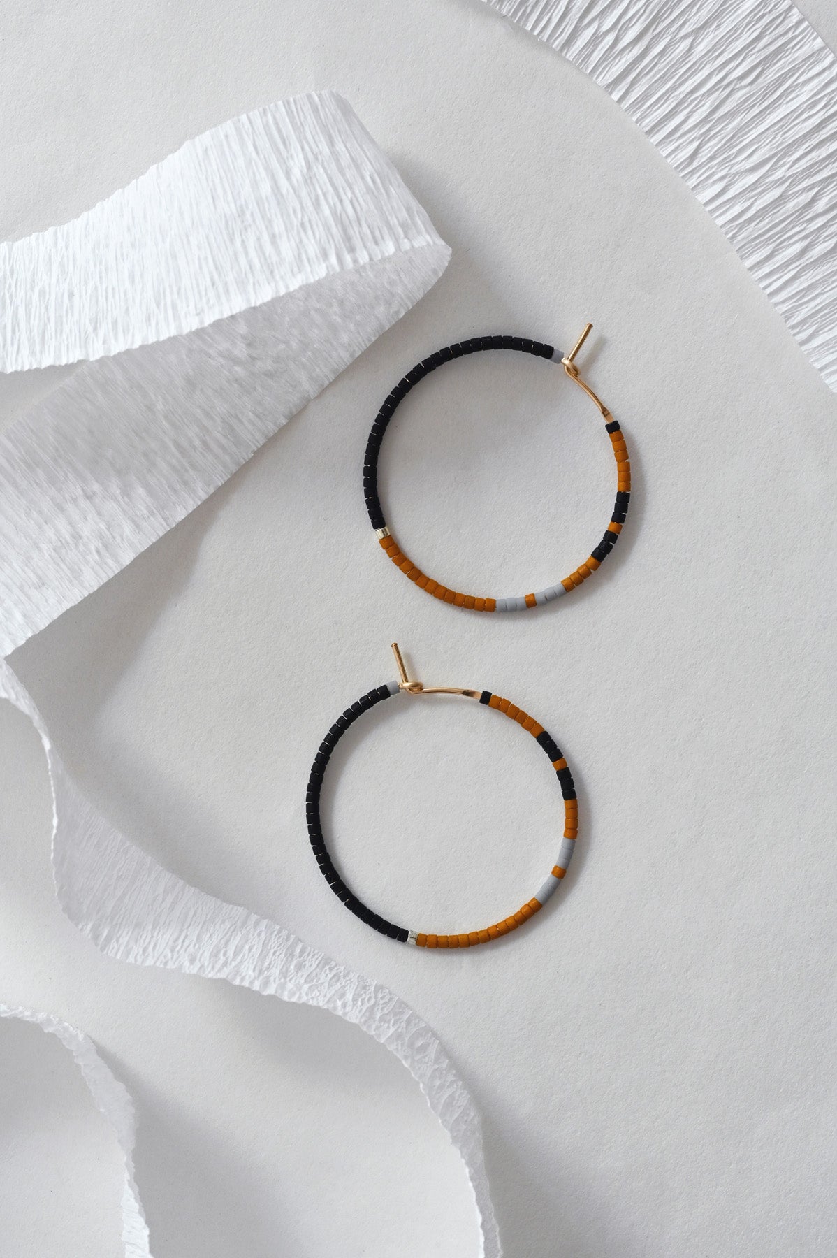 Palu Earrings Styled in Coast by Abacus Row Handmade Jewelry