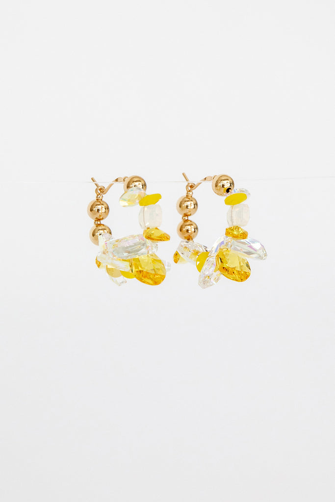 Azalea Earrings No 11 in the Garden Collection at Abacus Row Handmade Jewelry