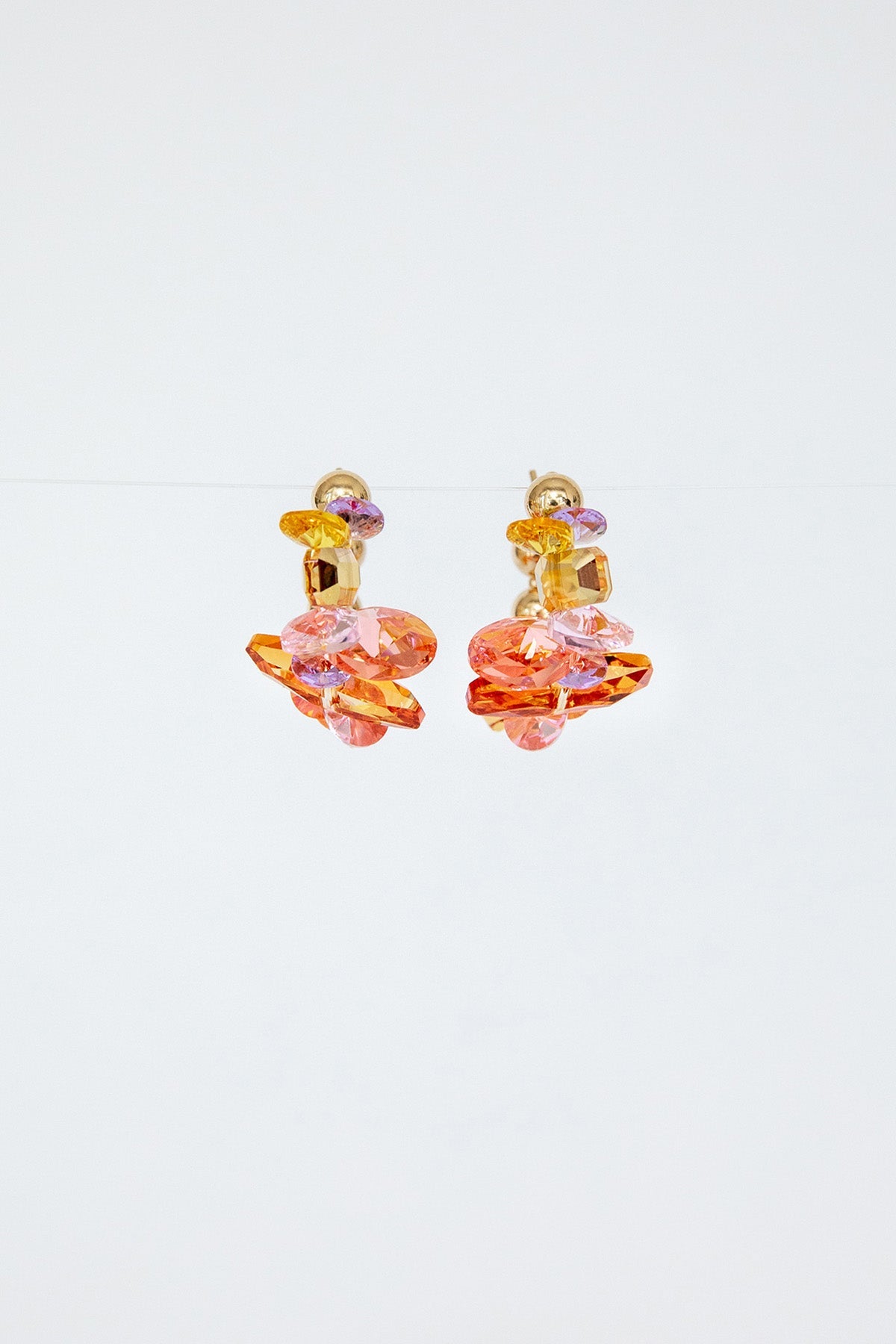 Azalea Earrings No.12 in the Garden Collection at Abacus Row Handmade Jewelry