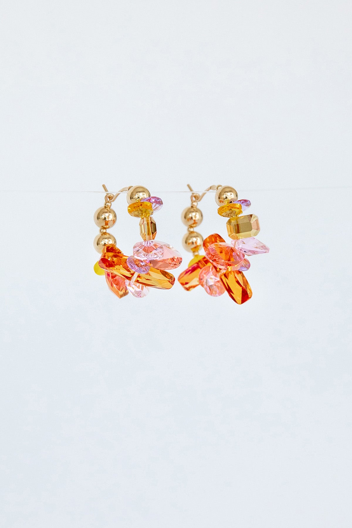 Azalea Earrings No 12 in the Garden Collection at Abacus Row Handmade Jewelry