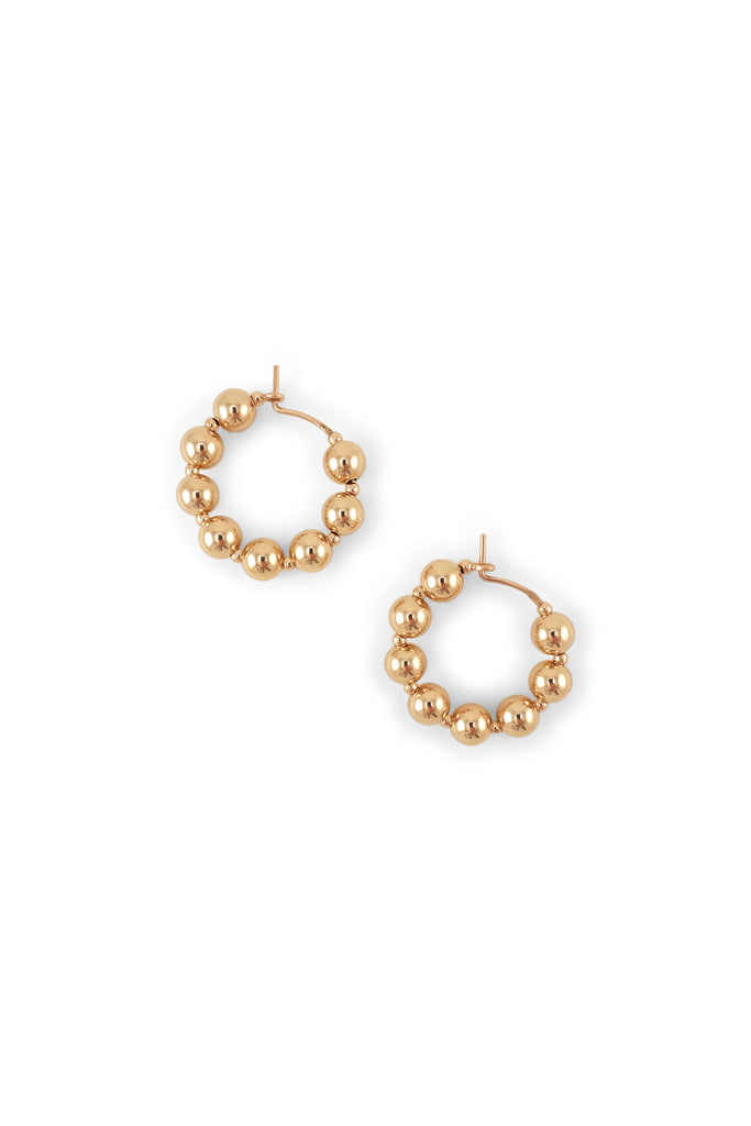 Ba Fa Hoop Earrings in the Yuan Yuan Collection by Abacus Row