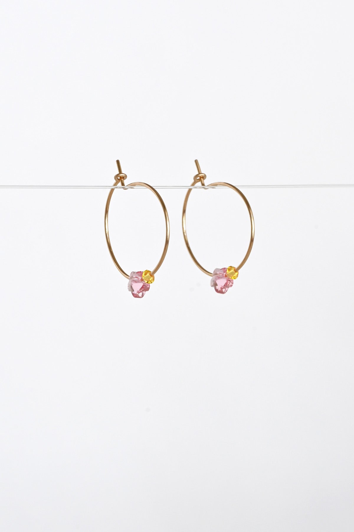 Limited Edition Baby Blossom Earrings at Abacus Row Handmade Jewelry for Lunar New Year