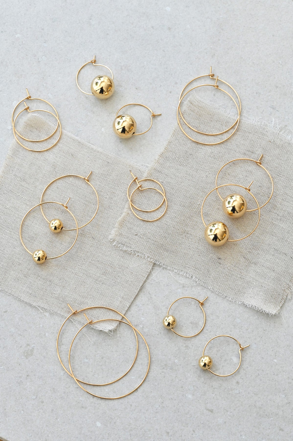 Basics Earring Size Assortment at Abacus Row Handmade Jewelry