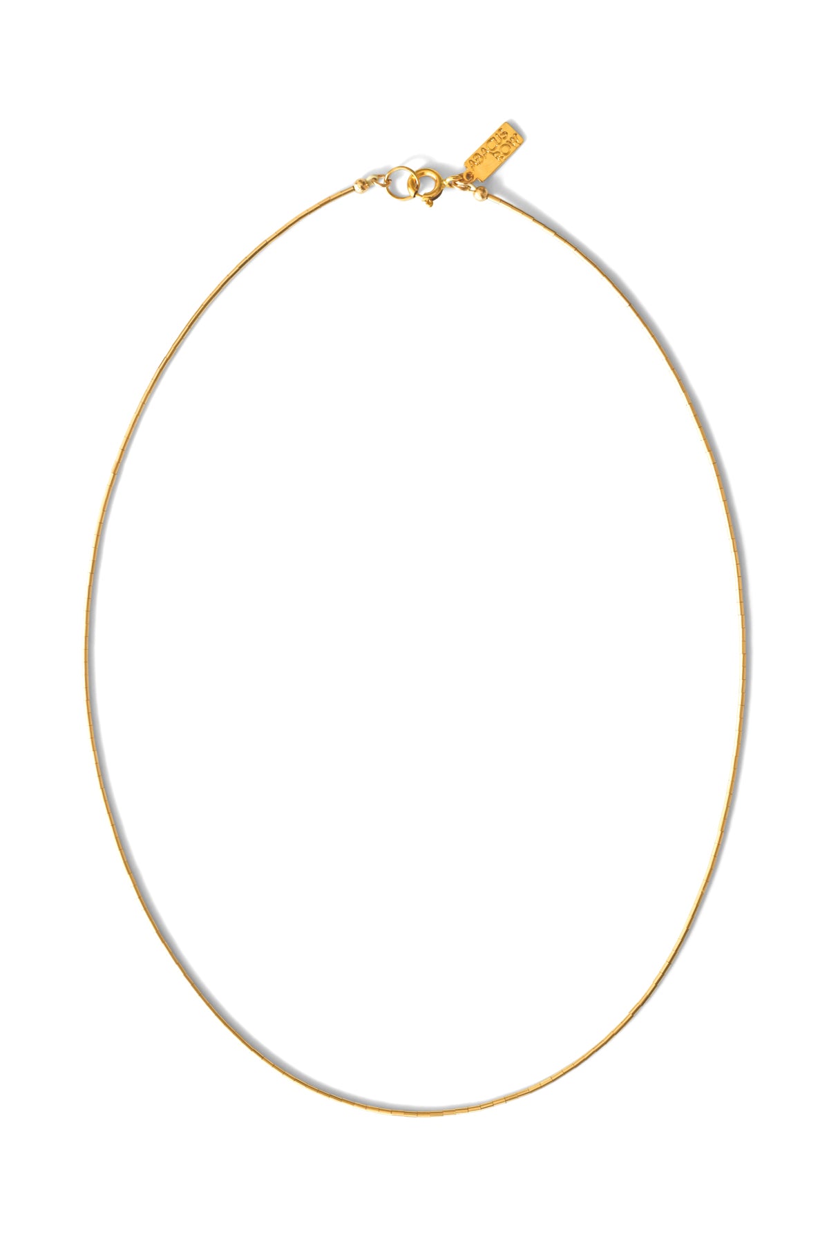Single Simple Necklace by Abacus Row Handmade Jewelry