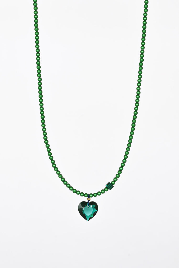 Limited Edition Big Heart Necklace at Abacus Row Handmade Jewelry