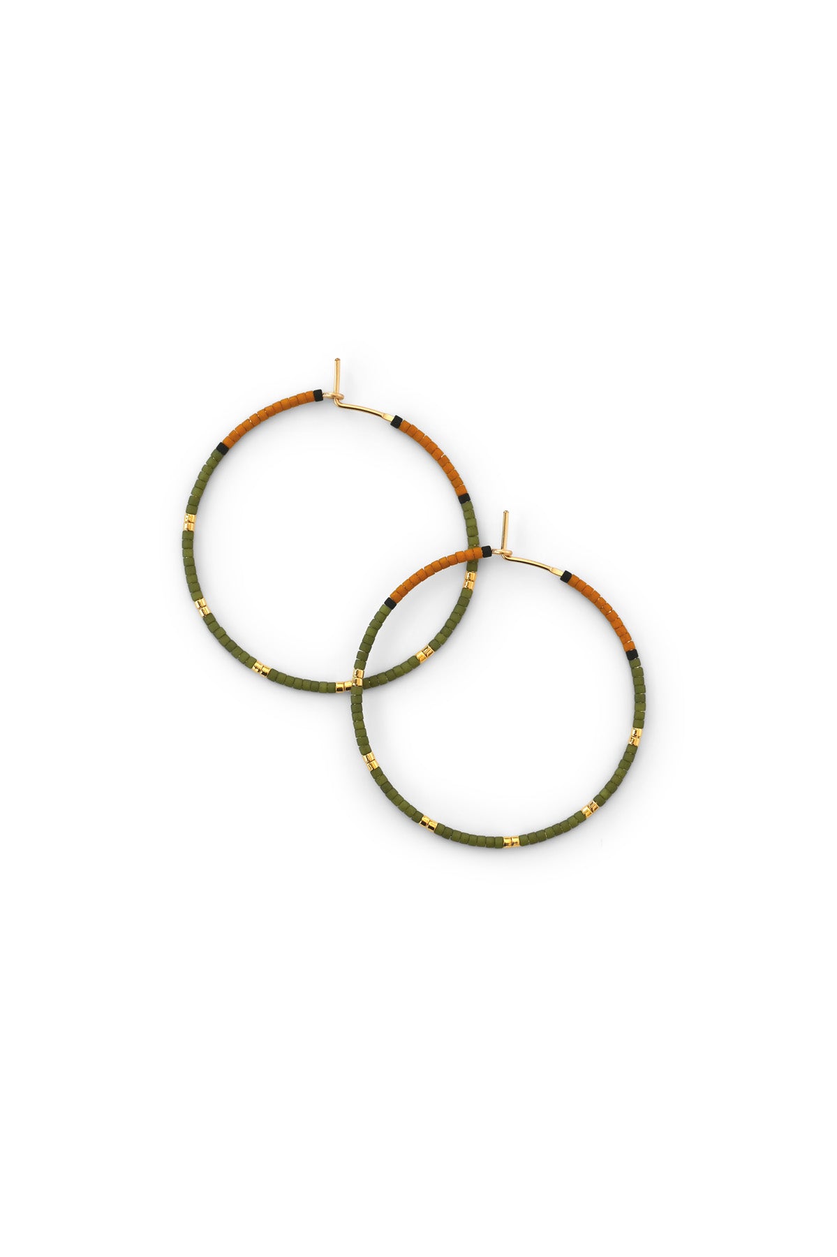 Cerro Hoop Earrings in Knoll by Abacus Row Handmade Jewelry