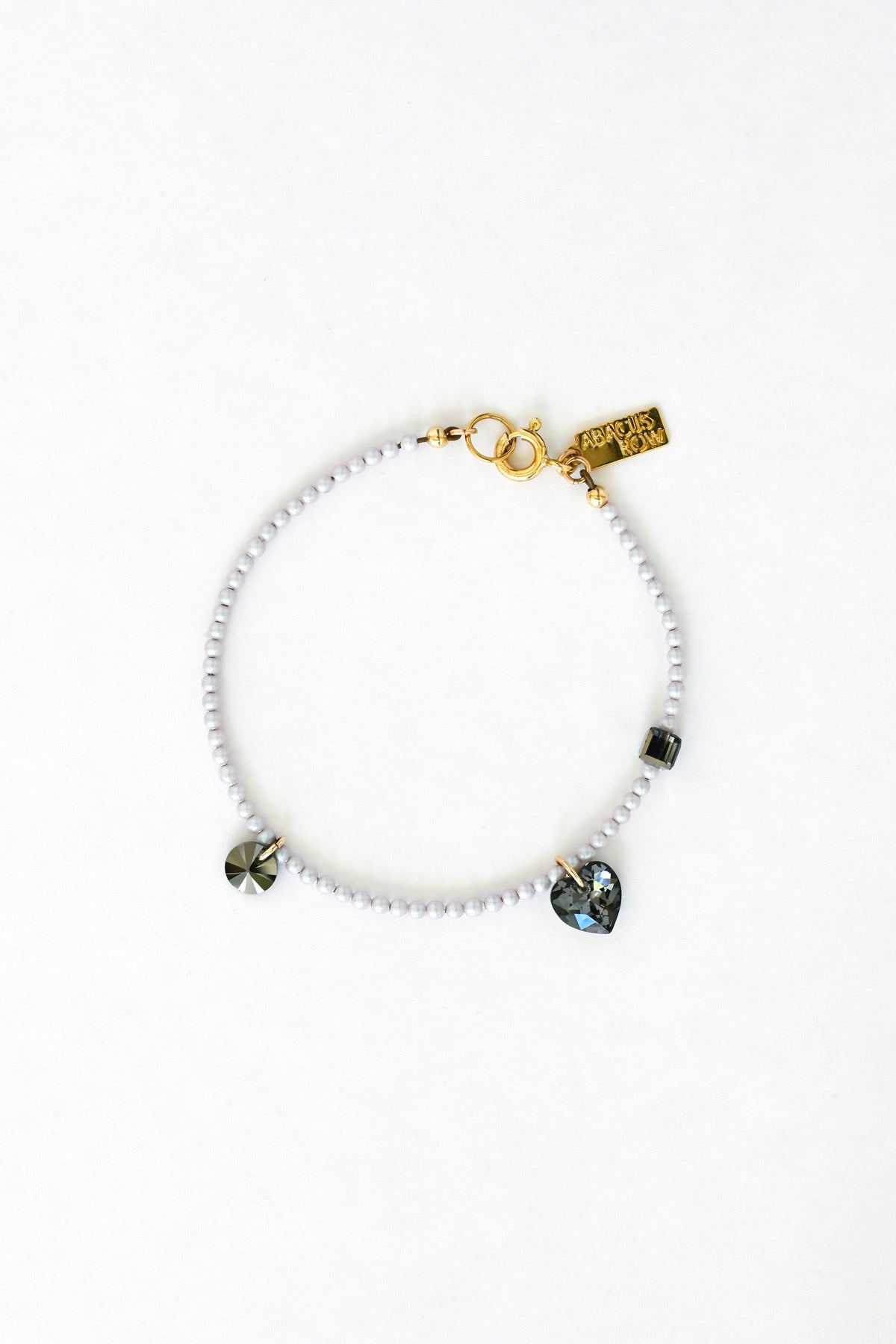 Limited Edition Big Heart Confetti Bracelet at Abacus Row Handmade Jewelry