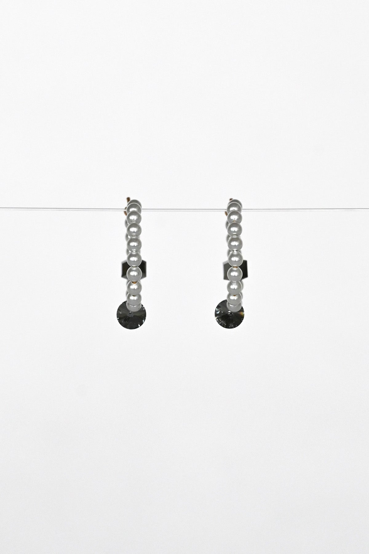 Confetti Earrings front view at Abacus Row Handmade Jewelry