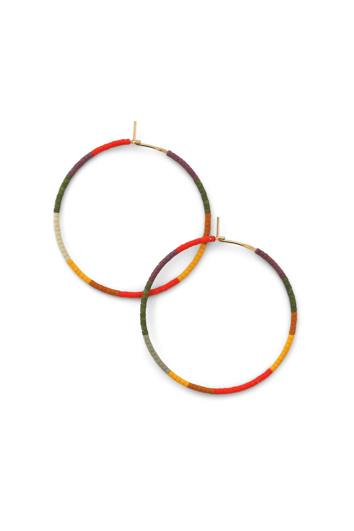 Large Desert Sun Earrings at Abacus Row handmade jewelry