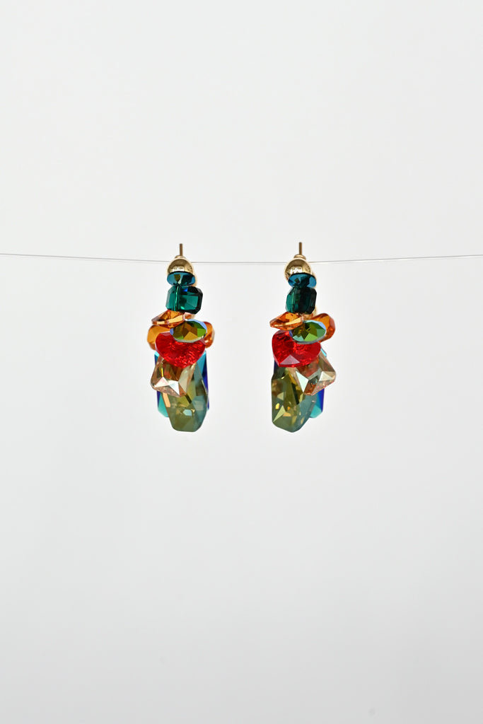 Limited Edition Dragon Heart Earrings at Abacus Row Handmade Jewelry