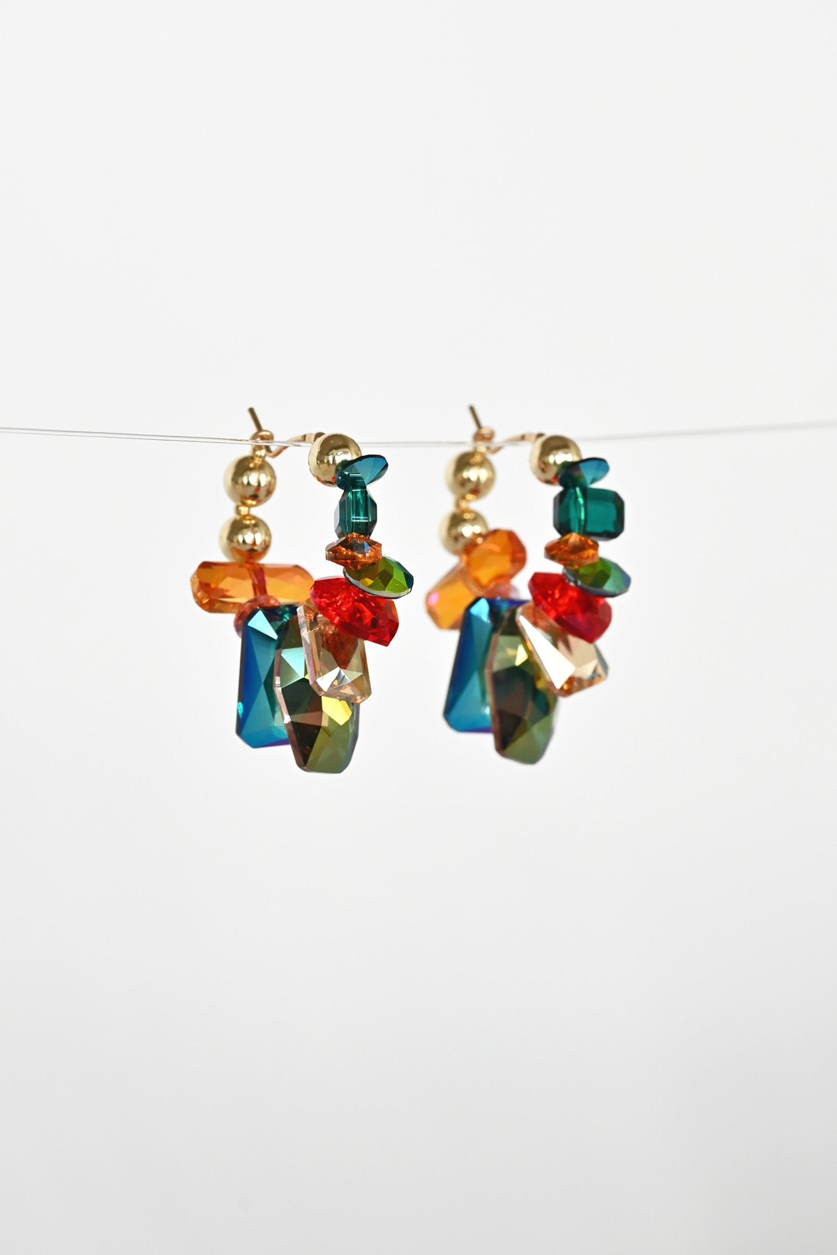Limited Edition Dragon Heart Earrings at Abacus Row Handmade Jewelry