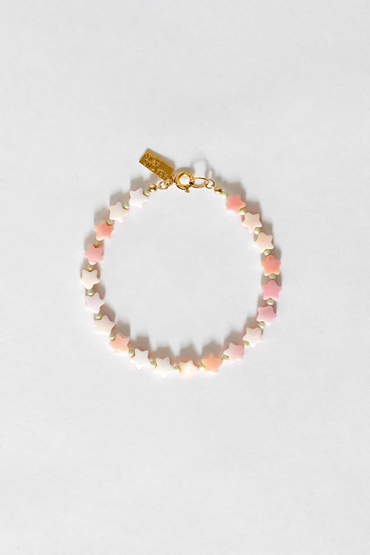 Dream Cloud Green Milky Way Bracelet by Abacus Row Handmade Jewelry