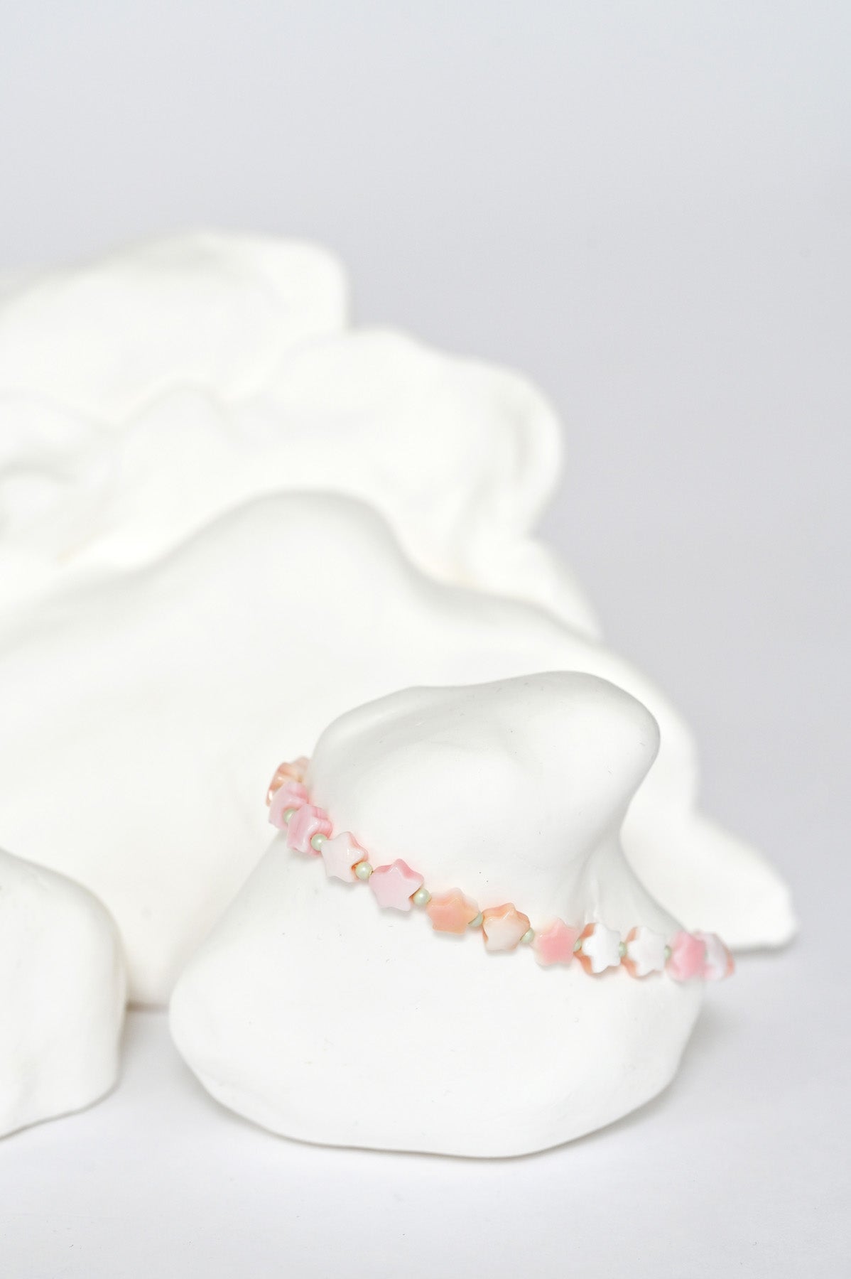 Styled Dream Cloud Green Milky Way Bracelet by Abacus Row Handmade Jewelry