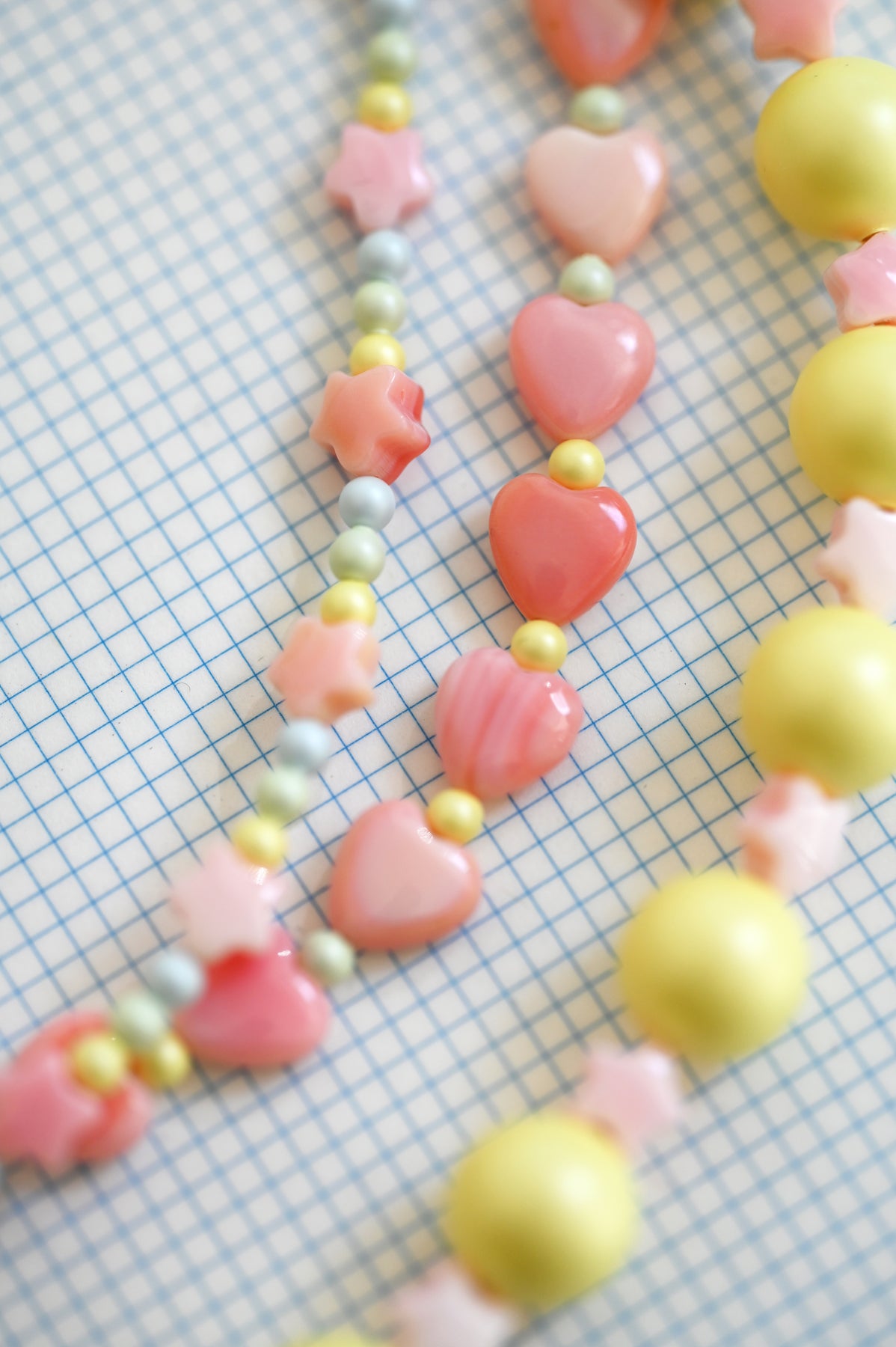 Details of Dream Cloud Necklaces by Abacus Row Handmade Jewelry
