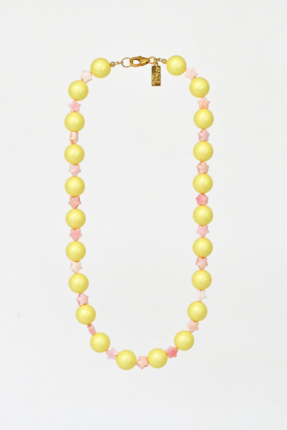 Dream Cloud Short Star Bubbles Necklace by Abacus Row Handmade Jewelry