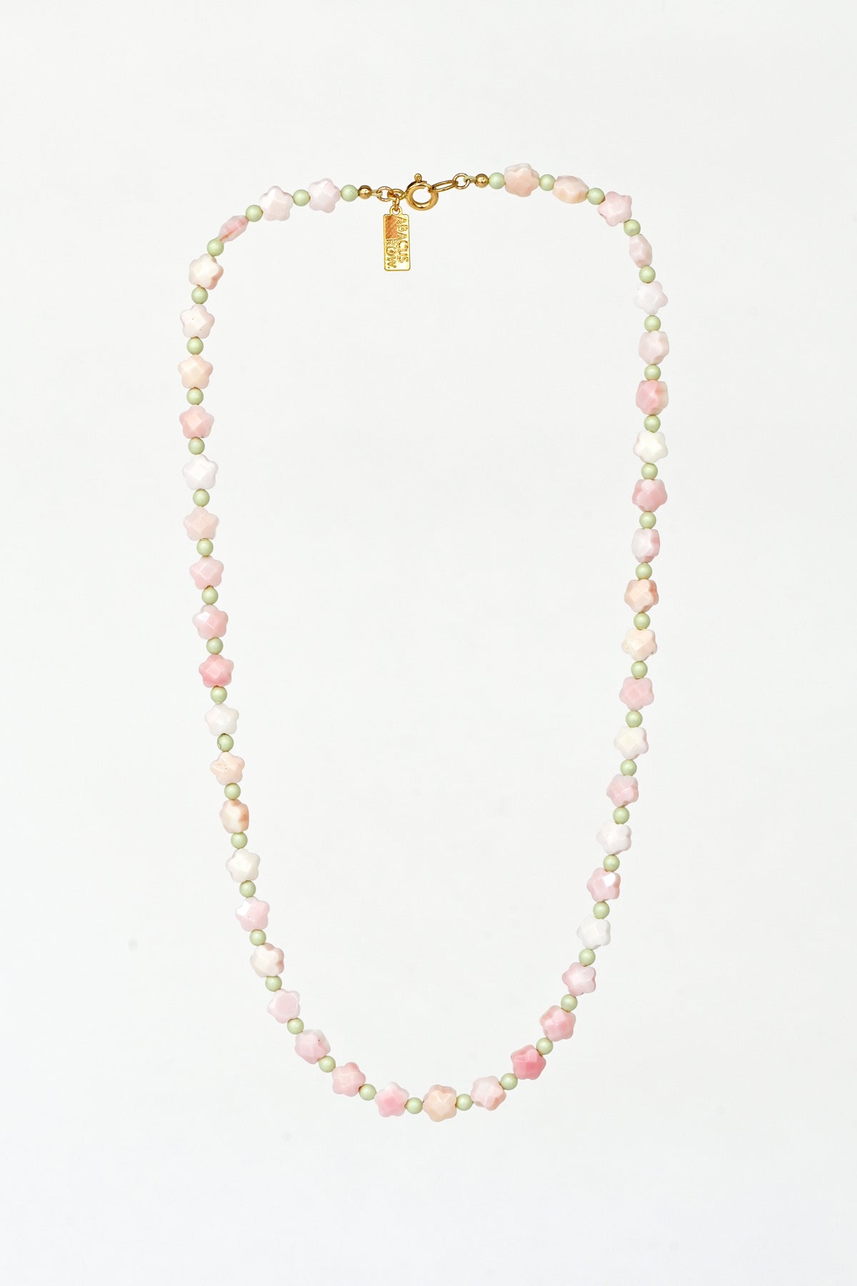 Dream Cloud Star Flower Necklace No2 by Abacus Row Handmade Jewelry